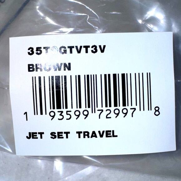 NWT Michael Kors MK Jet Set Travel Large Logo Tote Bag & Continental Wristlet - Picture 5 of 6